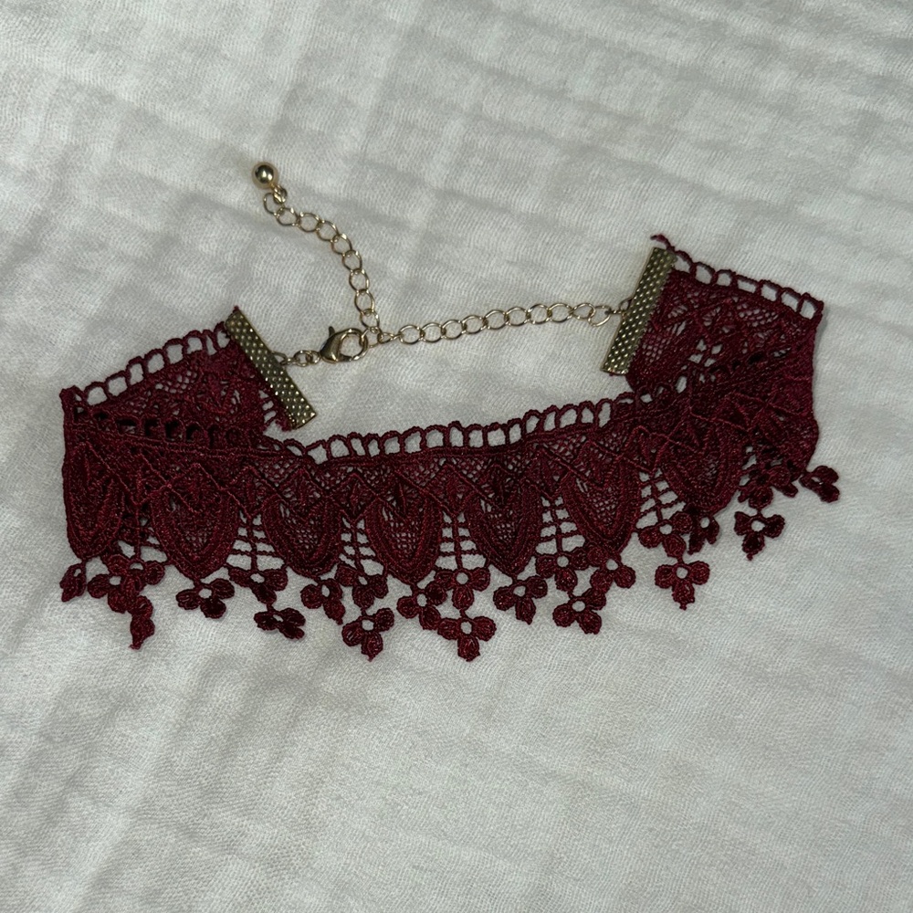 Forever 21 lace choker